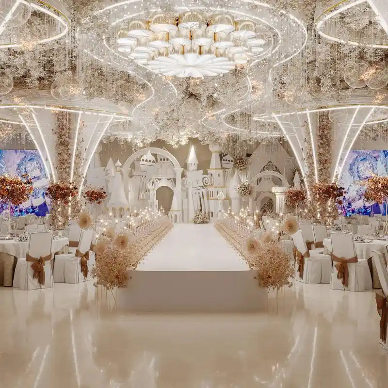 浪漫唯美,打造永恒的白色婚礼