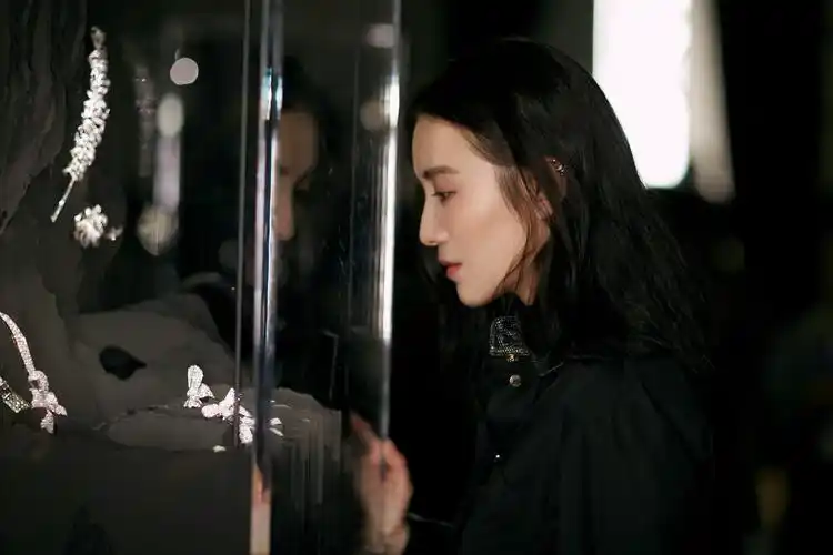 宋佳出席某品牌派对 诠释独特时尚风格