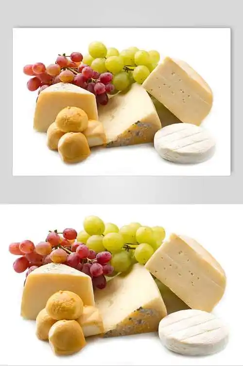 美味水果奶酪乳酪图片