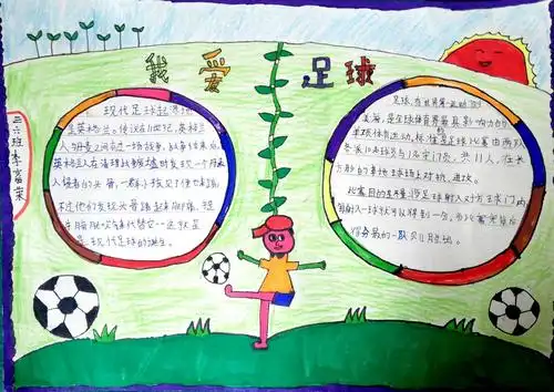 中国梦,足球梦,我的梦——白银区第三小学三年六班"足球小报"作品展