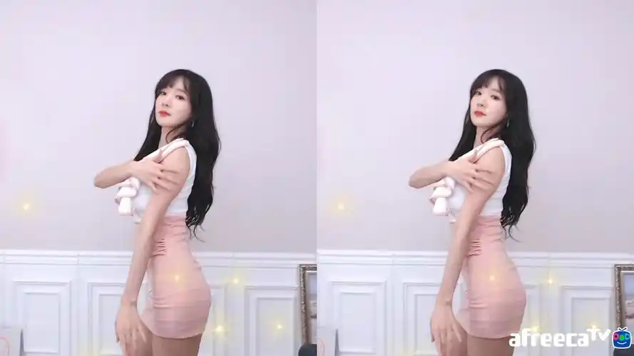 afreeca韩国女主播朱敏希直播间录制舞蹈1-加特林
