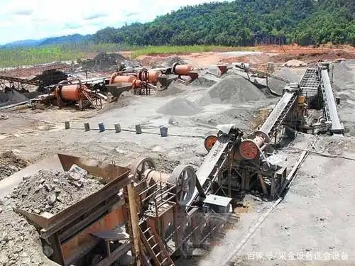 破碎球磨岩金矿zhongx生产线