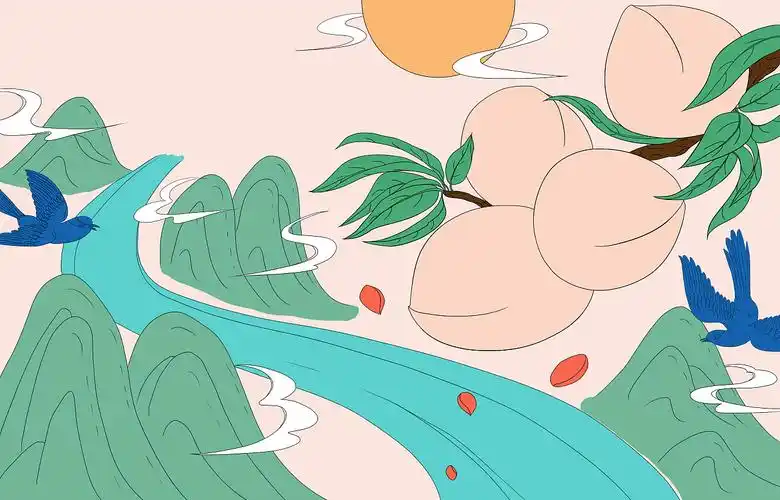 蜜桃插画包装|插画|创作习作|冰妍ping - 原创作品 - 站酷 (zcool)