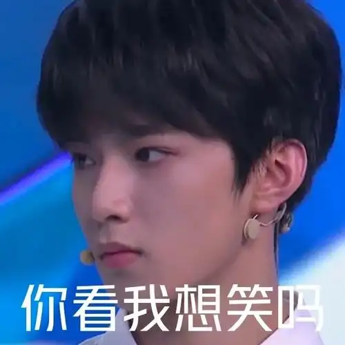 你看我想笑吗刘耀文表情包