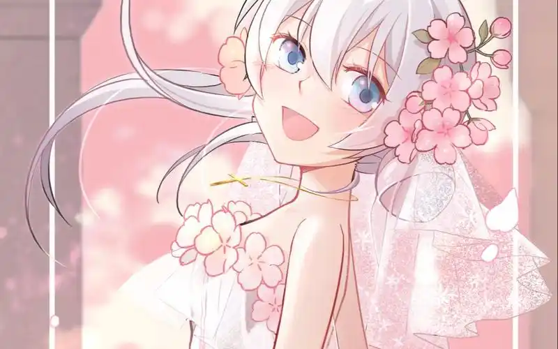 【板绘·德丽莎·花嫁】德莉莎世界第一可爱!