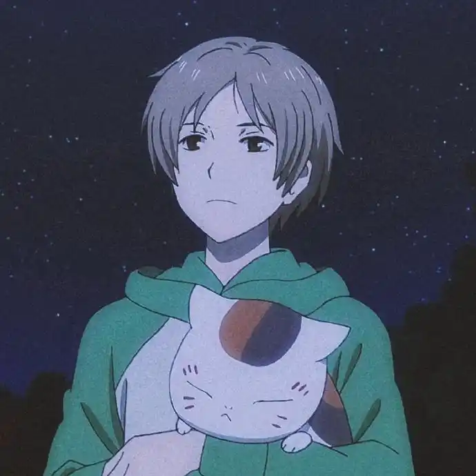 夏目友人帐[超话]#一组夏目头像 无水印自. 来自关于动漫呀 - 尾