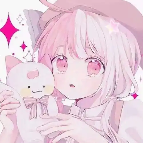 呆萌可爱的卡通动漫女生头像图片大全 可爱萌萌哒少女心_女生动漫头像