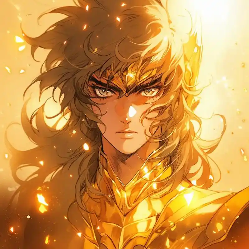 黄金圣斗士,一辉.#优质头像 #动漫男生头像 #值得你长期不 - 抖音