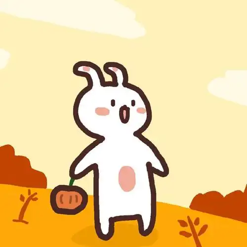 可爱萌萌的兔子头像