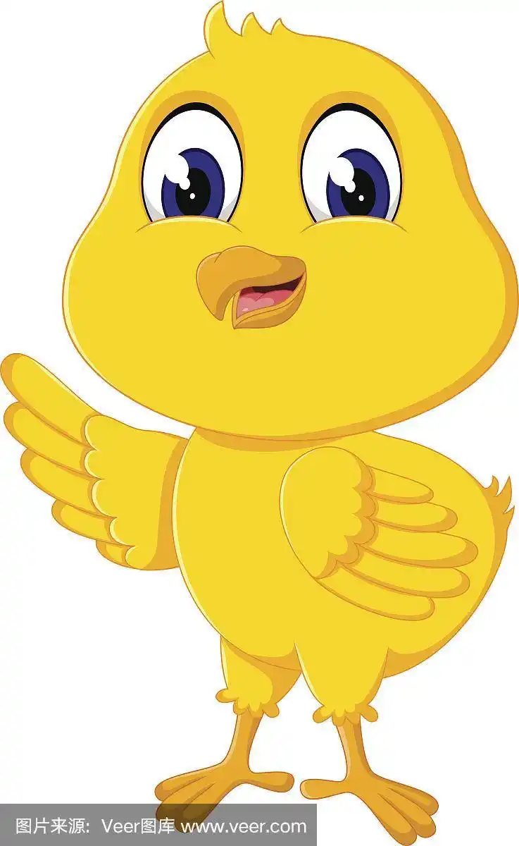 卡通可爱的鸡