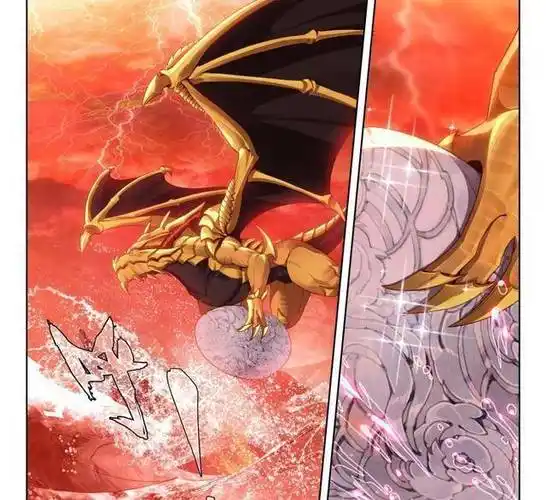 在白银龙枪的引领之下,唐舞麟变身金龙王,朝着恒星而去.