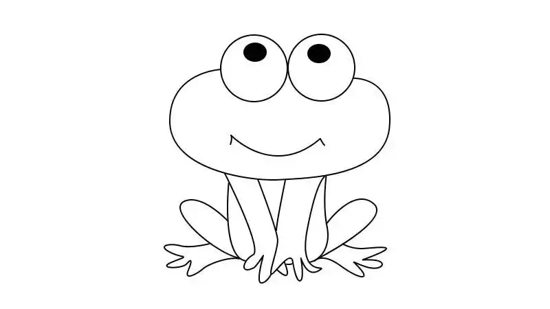 青蛙简笔画 青蛙简笔画步骤