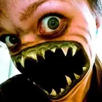 万圣节恐怖头像吓人