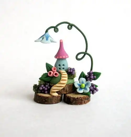 软陶 粘土 手工 (picture was found on the esty shop: artistic