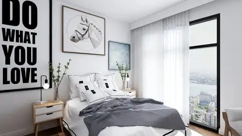 卧室北欧墙面公寓装修