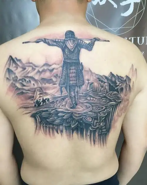 至尊宝纹身图片