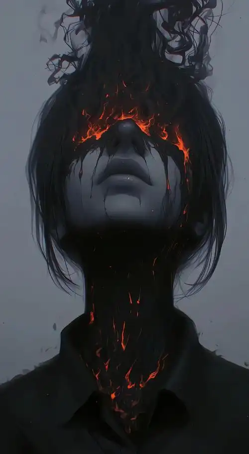 突然发现原来只要我不发信息根本就没有人找我聊天.  /黑色壁纸