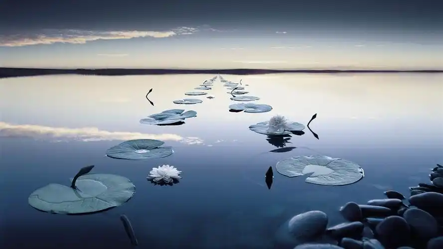 睡莲-自然风景壁纸 - 1920x1080 壁纸下载 -10wallpaper.com