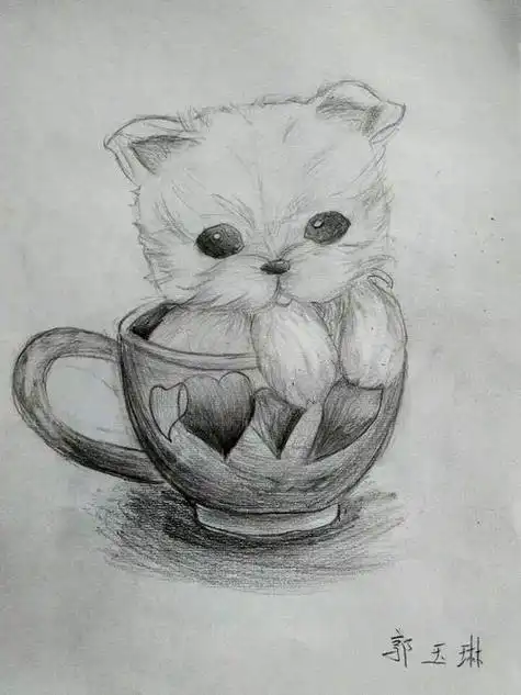 美术素描画图片大全 素描图画