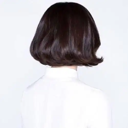 短发女生背影头像,头像女生简单气质森系-图片大观-奇异网