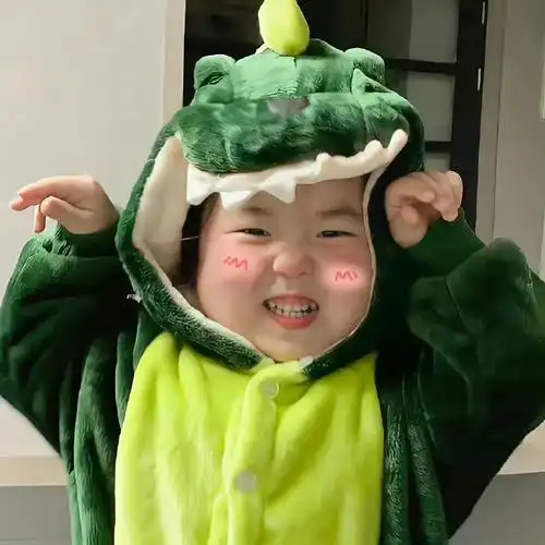 【搞怪女头可爱女生头像春夏活力萌娃宝宝微信qq头像无水印!