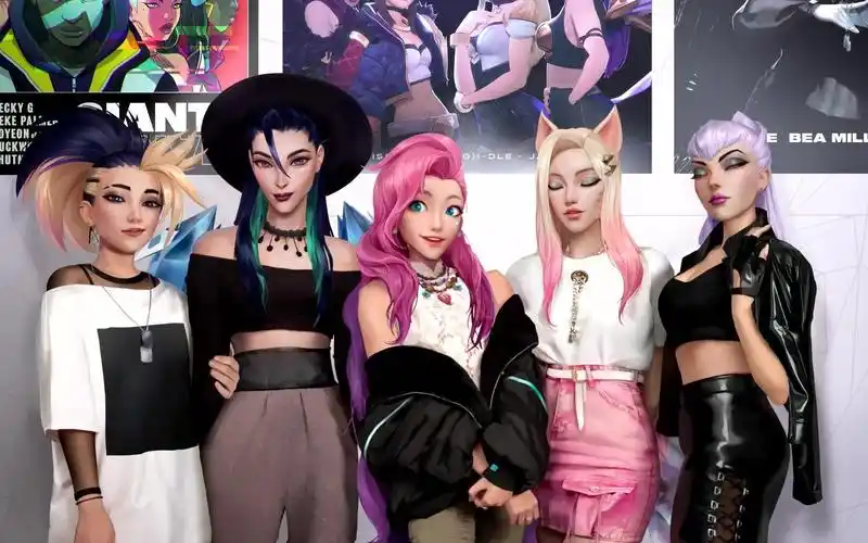 4k动态壁纸kda女团seraphine