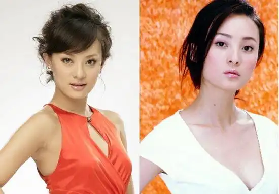 组图孙俪vs蒋勤勤相同发型pk谁更漂亮11