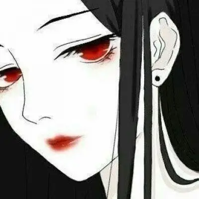 病女头像伤感惊悚血腥 二次元血瞳病娇重口味头像 - 女生头像 - 潮人