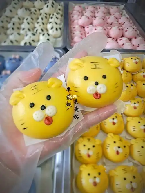 果蔬卡通包馒头造型