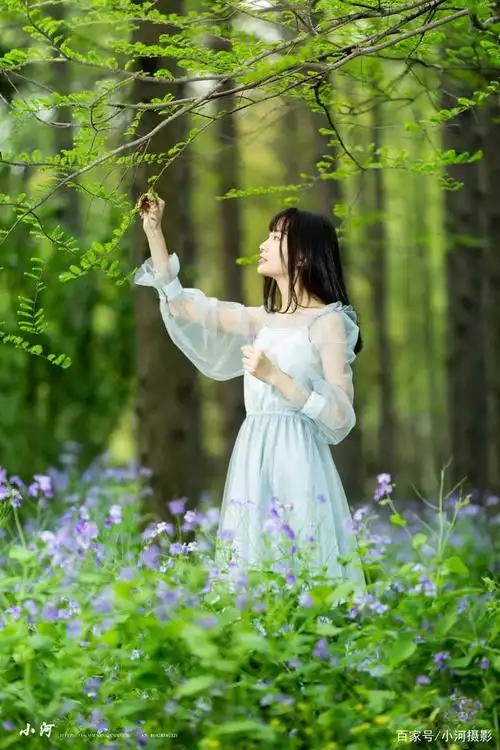 森系少女,精致小清新女孩