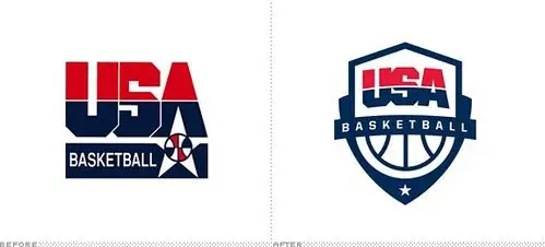 usa basketball美国男篮梦之队——标志设计