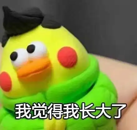 我觉得我长大了表情包 - 表情图