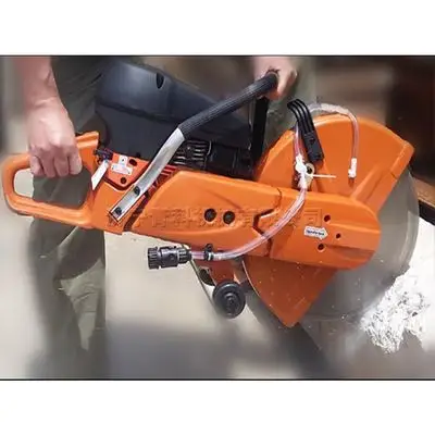 房屋拆迁便携式切墙机 钢筋混凝土墙壁切割工具 手提式汽油切割锯