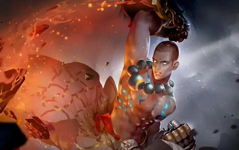 王者荣耀野王达摩大招秒控 大神级出装王者不是梦