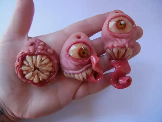 妹纸创意:马里奥重口食人花