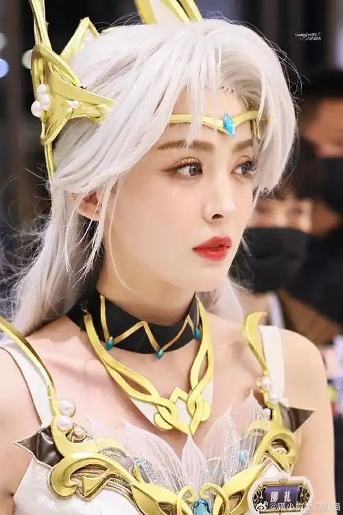 娜扎cos春丽##娜扎cos拳皇春丽