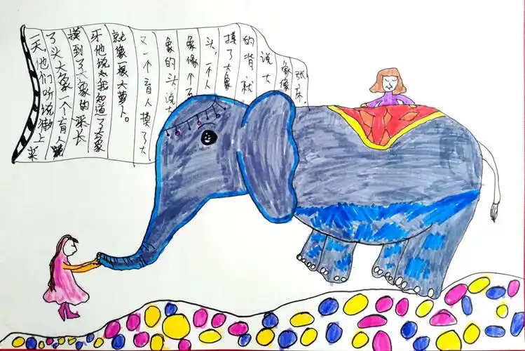 米勒美术塞尚班——盲人摸象