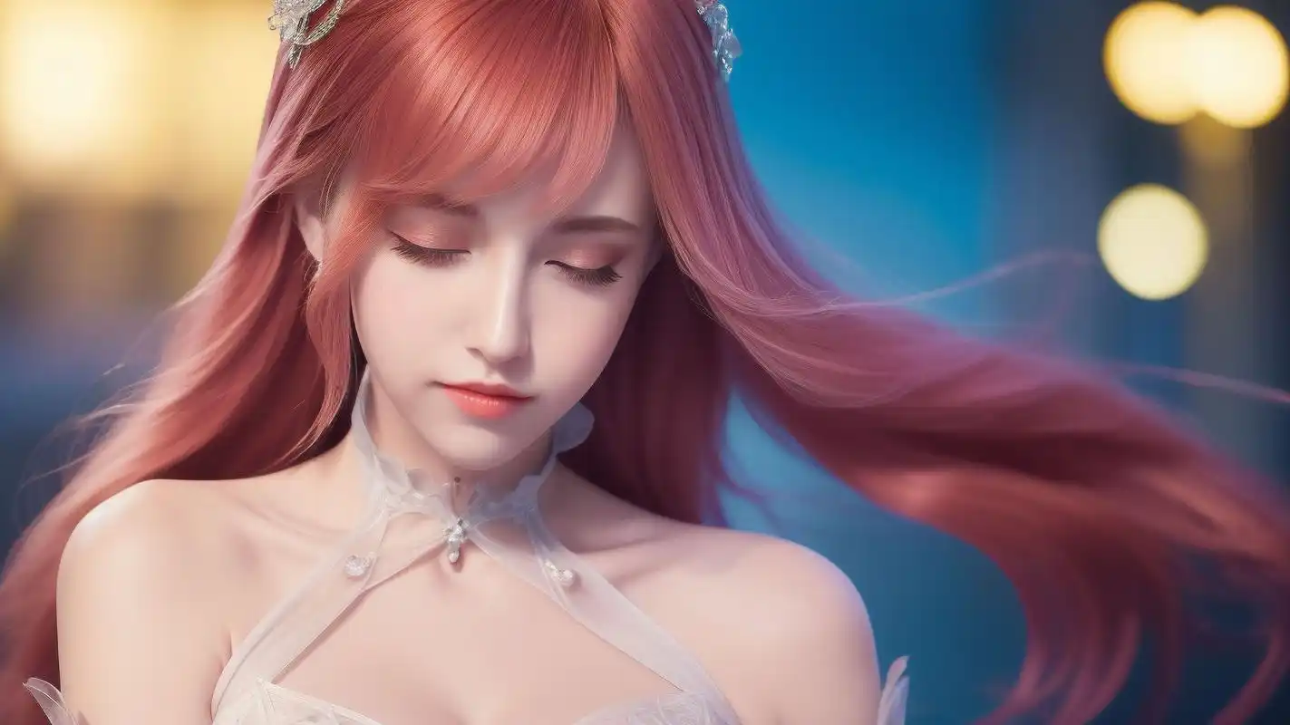 ai绘画斗罗大陆少女比比东-小刚你糊涂啊