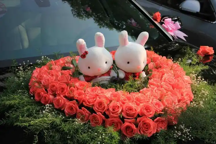 副婚车气球副婚车气球怎么装饰的