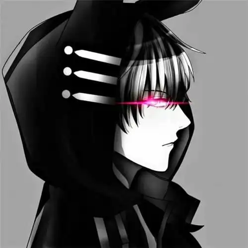 二次元头像男高冷帅气黑暗系_男生动漫头像_头像屋