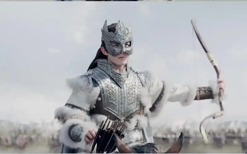 长歌行吴磊阿诗勒隼射箭名场面,高燃!