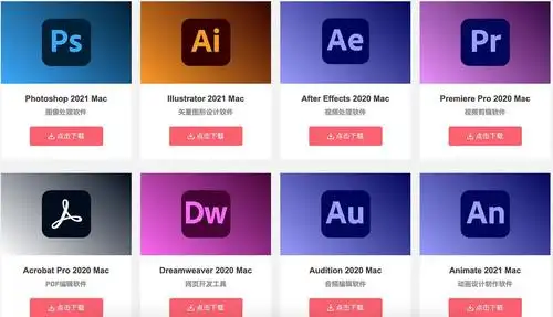 mac版adobe全家桶20202021mac破解版下载