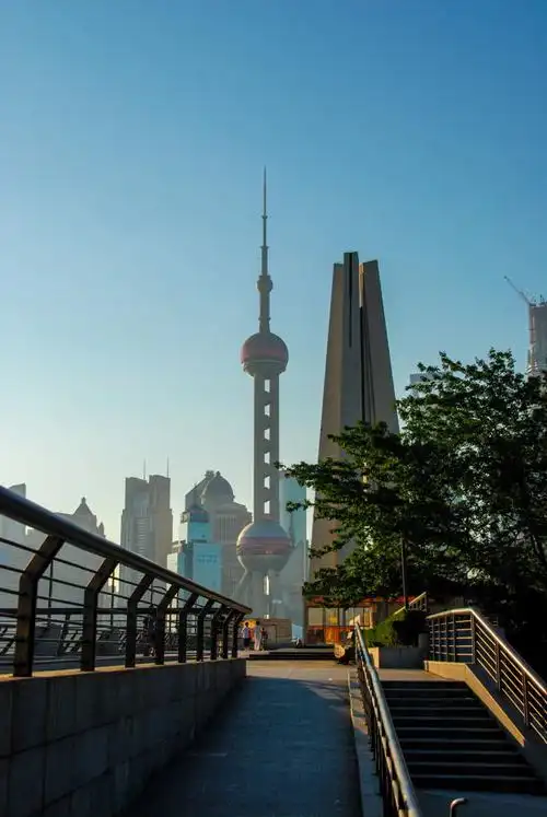 清晨的上海外滩