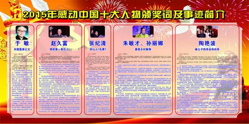 感动中国2017十大人物名单及事迹汇总