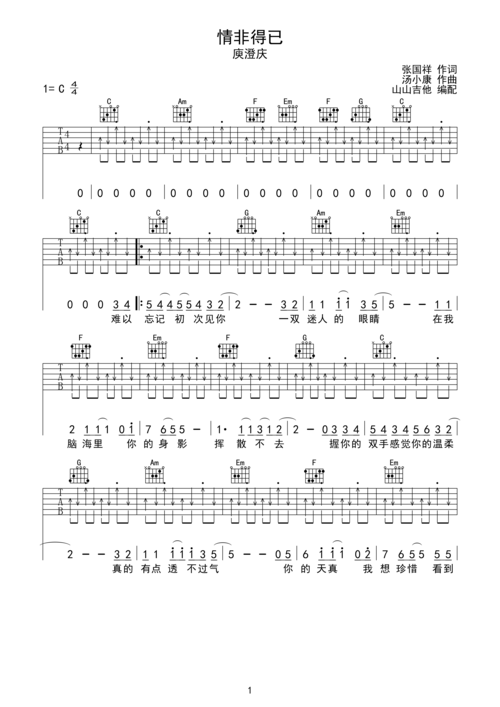 作者说明山山吉他  转载于:  2020-01-07 发布此谱::相关下载::::赞助