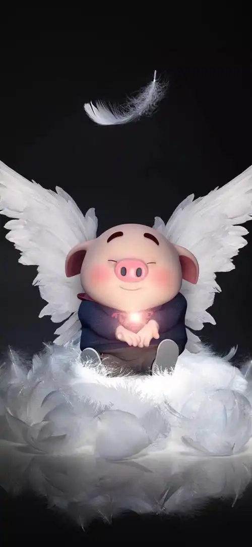 【猪猪壁纸呀.可爱到爆】