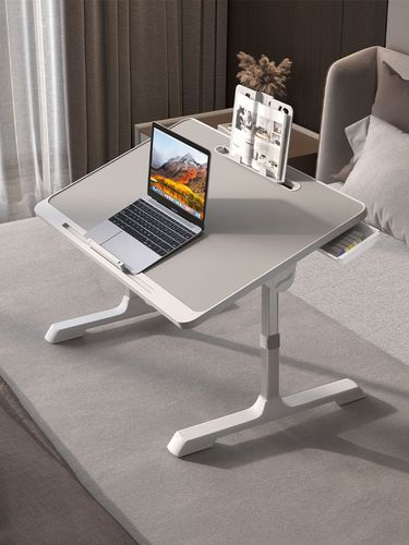 可折叠升降床上桌简约宿舍学生书桌卧室办公电脑懒人桌飘窗小桌子