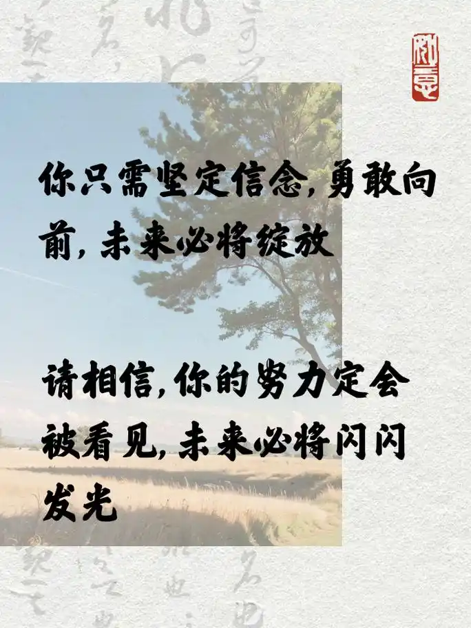 正能量励志短句,致努力拼搏的自己 亲爱的宝贝,放下所有顾虑,勇敢向前