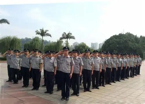 保安风采-内江市特富龙保安服务公司
