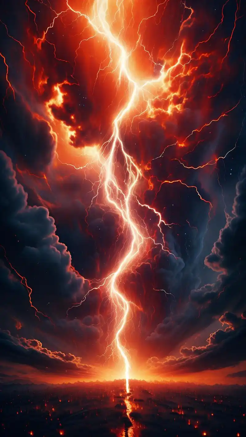 这组霸气侧漏的雷电黑夜壁纸吧,每一张都散发着不可一世的超拽气息!